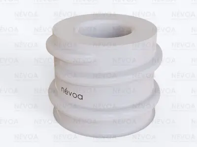 Neck finish - SP 400 - 18 - L - BF - voluntary standard 3D model