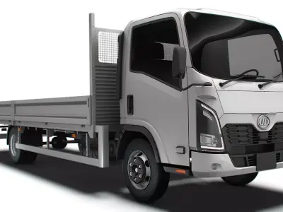 UD Kazet Rigid body truck 2026 3D model