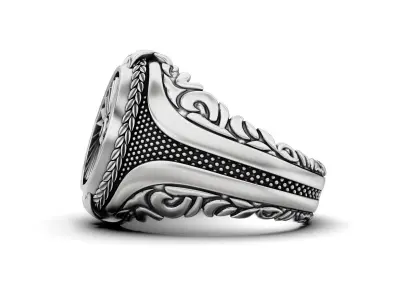 Men ring turbine 3D print model