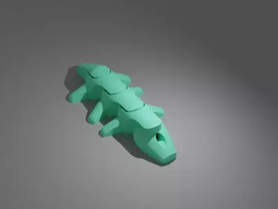 Articulated Bug 3D print model