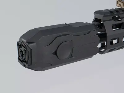 Millbrook MFMD Low-poly 3D model