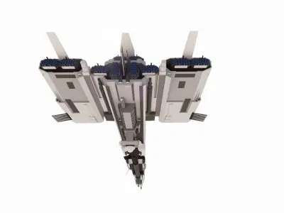 Spaceship-spacecraft-20 3D model