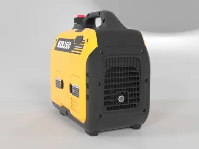 maXpeedingrods  Portable Inverter Generator Petrol Silent Low-poly 3D model