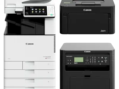 CANON printing technology 3D model