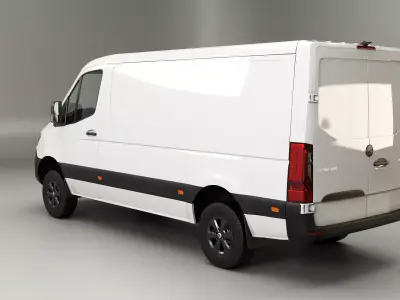 Mercedes Sprinter 4x4 low roof EU 3D model