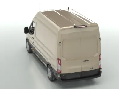 Transit Van L3H3 2021 3D print model