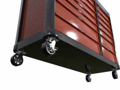 Storage Box Tools 2 Low-poly 3D model