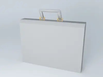 bad briefcase Free 3D model