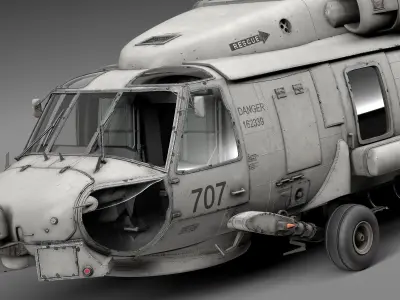 Sikorsky SH-60 Seahawk 3D model get