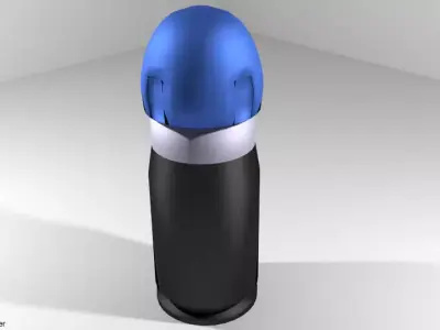 Grenade Launcher Ammo 40mmX46mm NATO 3D model