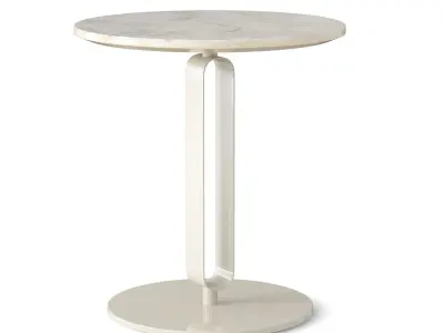 Bedside Table Collection Low-poly 3D model