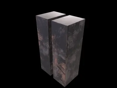 Cabinet V1 - 006 Low-poly 3D model