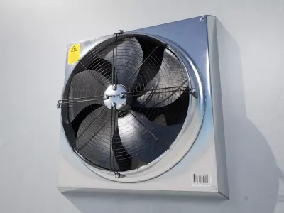  Industrial Fan Low-poly 3D model purchase