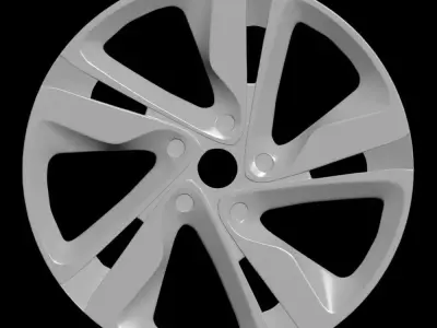 Car rim 3 3D model