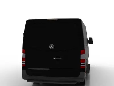 Mercedes Benz Sprinter L2H1 2015 Cargo EU 3D model