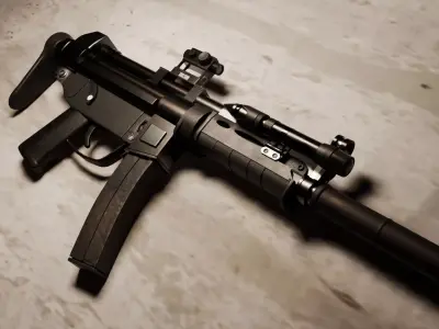  gun magazine-3D model 3D model