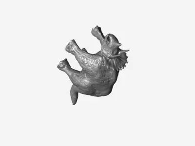Triceratops dinosaur Free 3D model