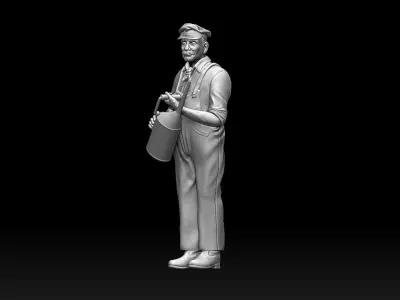 MECHANIC 3D print model 2