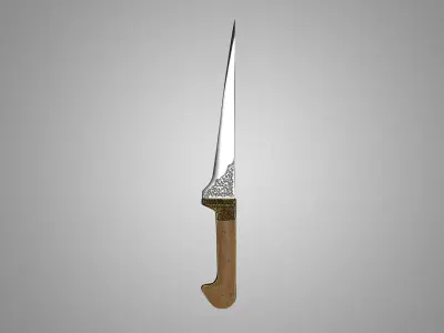 Dagger 3D model 2