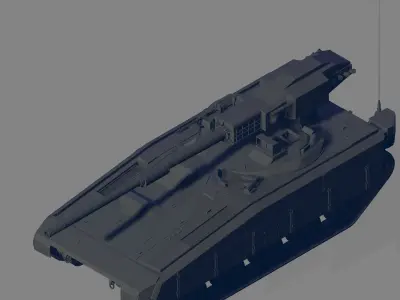 AGS Tank 3D model