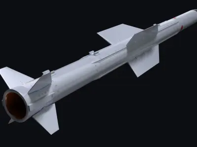 Astra Mk1 Missile 3D model