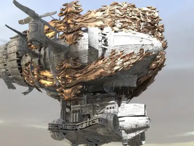 Great  Kings airship 1  3D model