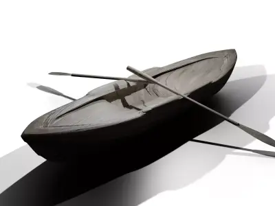 Canoe Free 3D model