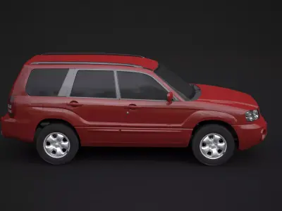 Subaru Forester 2004 3D model