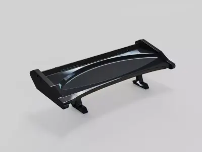 Spoiler tuning heavy auto garage  3D model