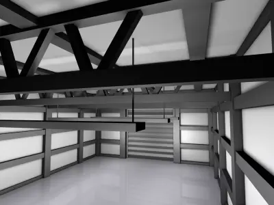 Warehouse 3D model order