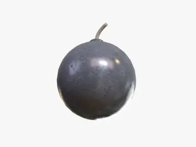Cartoon Bomb Free 3D model