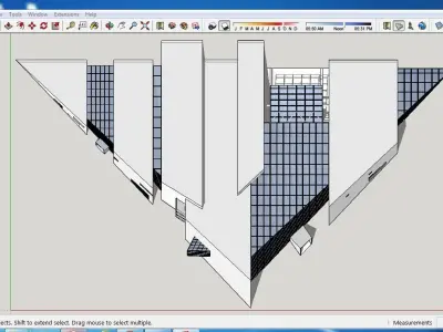 Sketchup Museum 115 Free 3D model