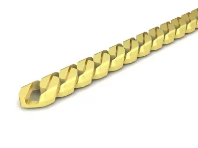 Modern Chain Link Jewelry Component Design 3573 3D print model