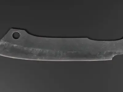 Sowrd-11 Low-poly 3D model