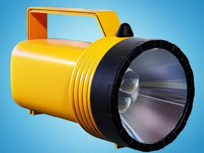 Flashlight 3D model purchase