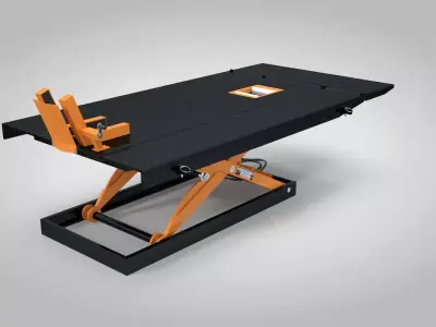 Motorcycle Lift Table 3D model