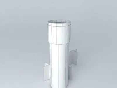 Darwin Water Tower Free 3D model