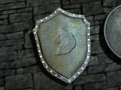 Ancient props 3D model