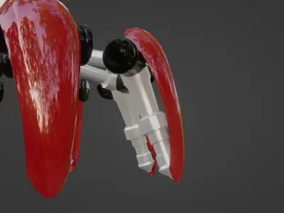 Denis elka46464646gmail comRobot crab 3d model Free low-poly 3D model