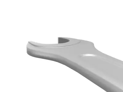 Wrench Free low-poly 3D model