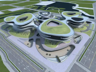 Shopping Mall 3D model buy