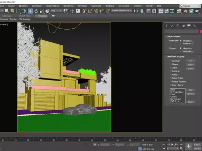 Exterior Scene 3D model 3D model