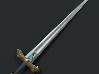 sword from legend of zelda Low-poly 3D model buy