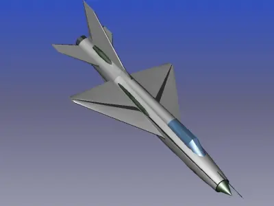 MIG 21 Bison  Free 3D print model