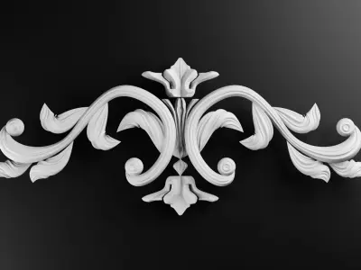 Ornament Element  Free 3D model