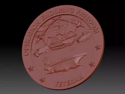 Token 3D print model