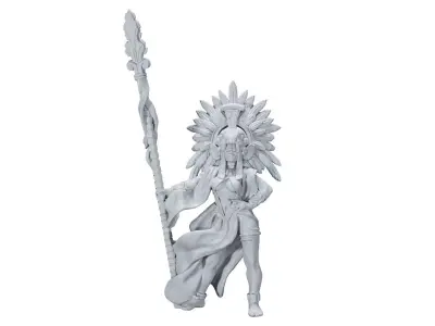 amazon High Priestess 3D print model