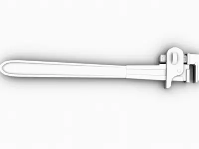 adjustable wrench 3dmodel 3D model