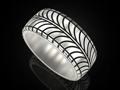 Car tires ring protector version 5 3D print model