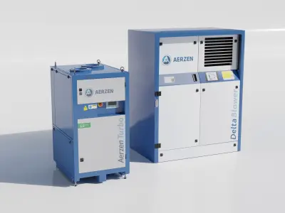 Air Blower Aerzen 3D model